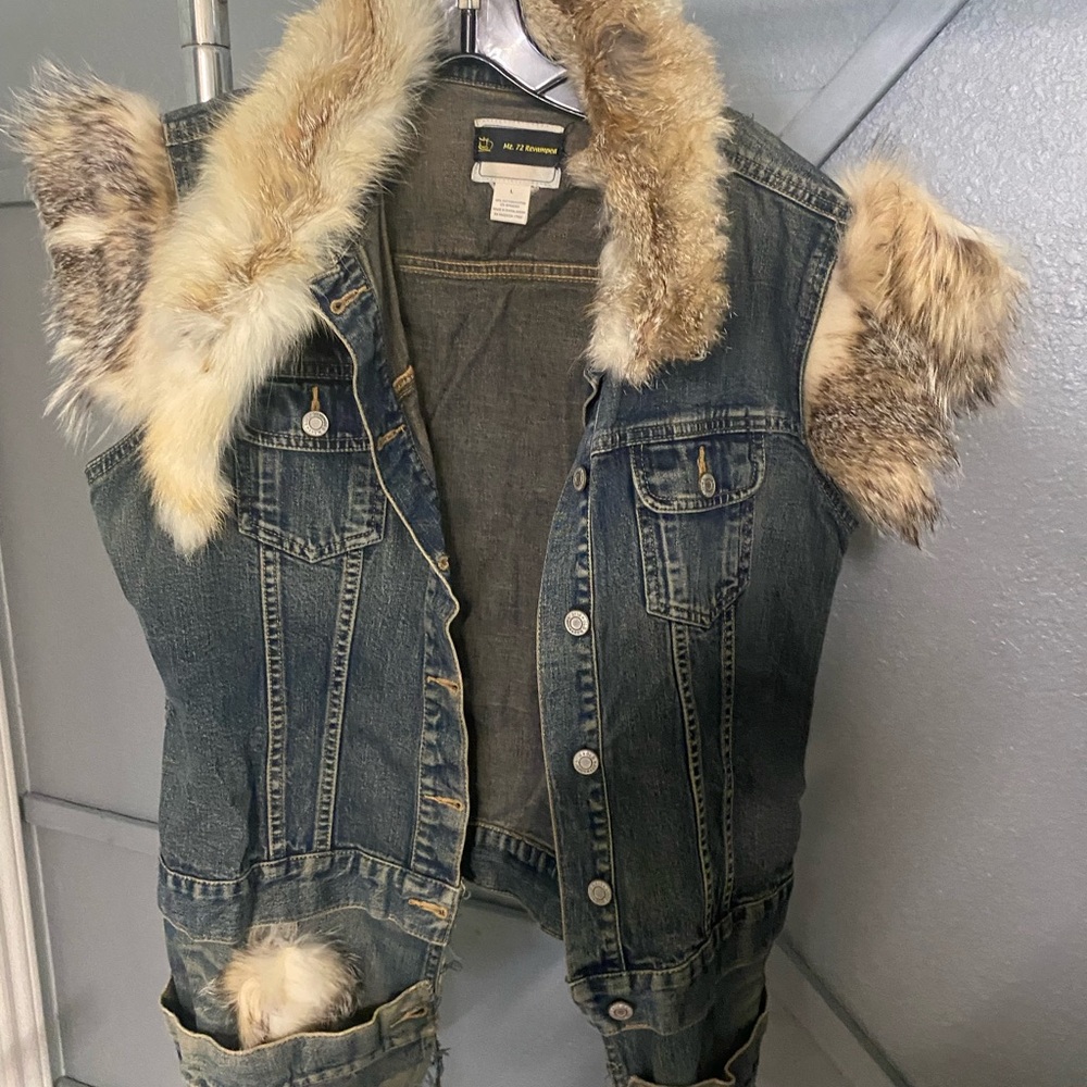 custom fur vest
